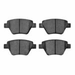 Dynamic Friction 2005-2018 Audi A3 Quattro Rear Euro 5000 Ceramic Brake Pads