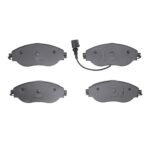Dynamic Friction 2012-2024 Audi A3 Quattro Front Euro 5000 Ceramic Brake Pads - Image 2