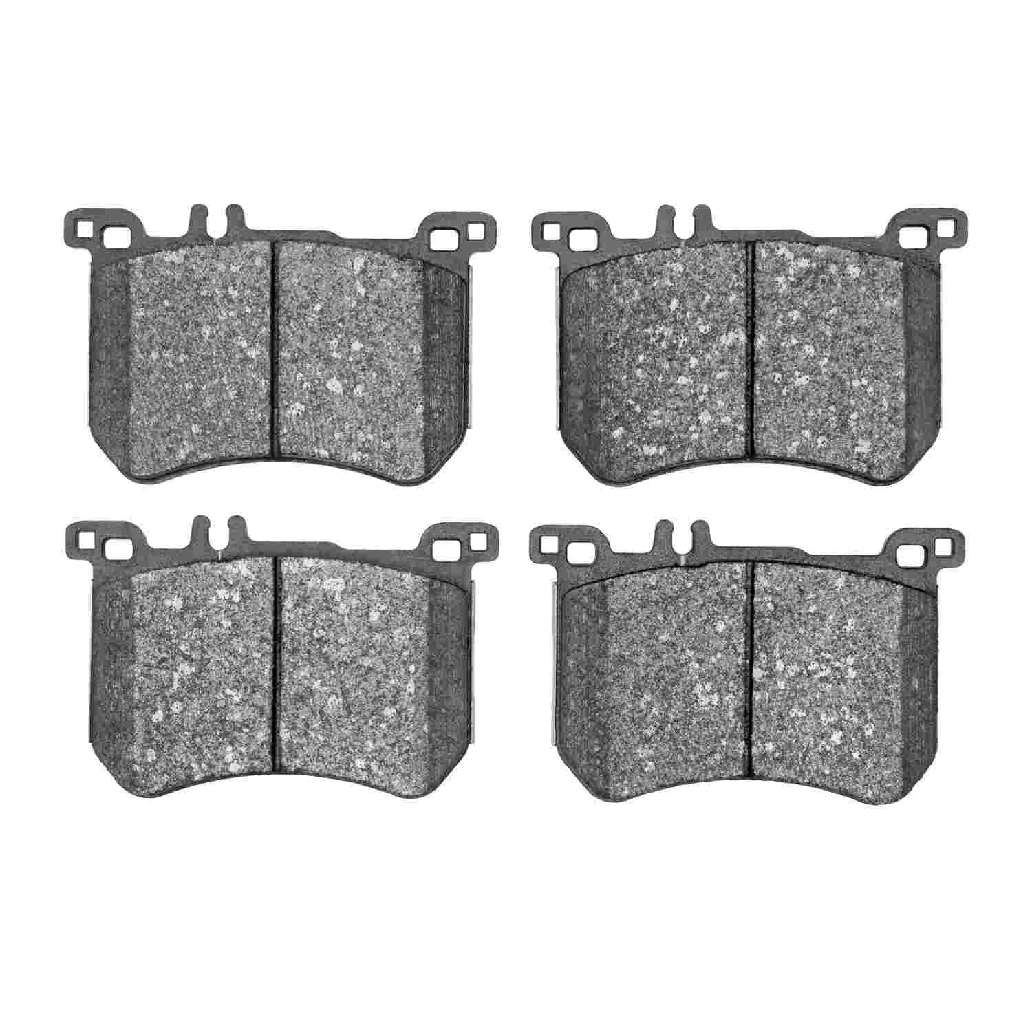 DF_1600167000_Fro.jpg Dynamic Friction 2013-2020 Mercedes-Benz SL400 Front Euro 5000 Ceramic Brake Pads - Image 1