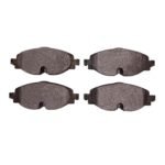 Dynamic Friction 2015-2025 Audi TT Quattro Front Euro 5000 Ceramic Brake Pads