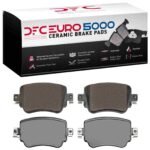 Dynamic Friction 2015-2022 Audi Q3 Rear Euro 5000 Ceramic Brake Pads - Image 4