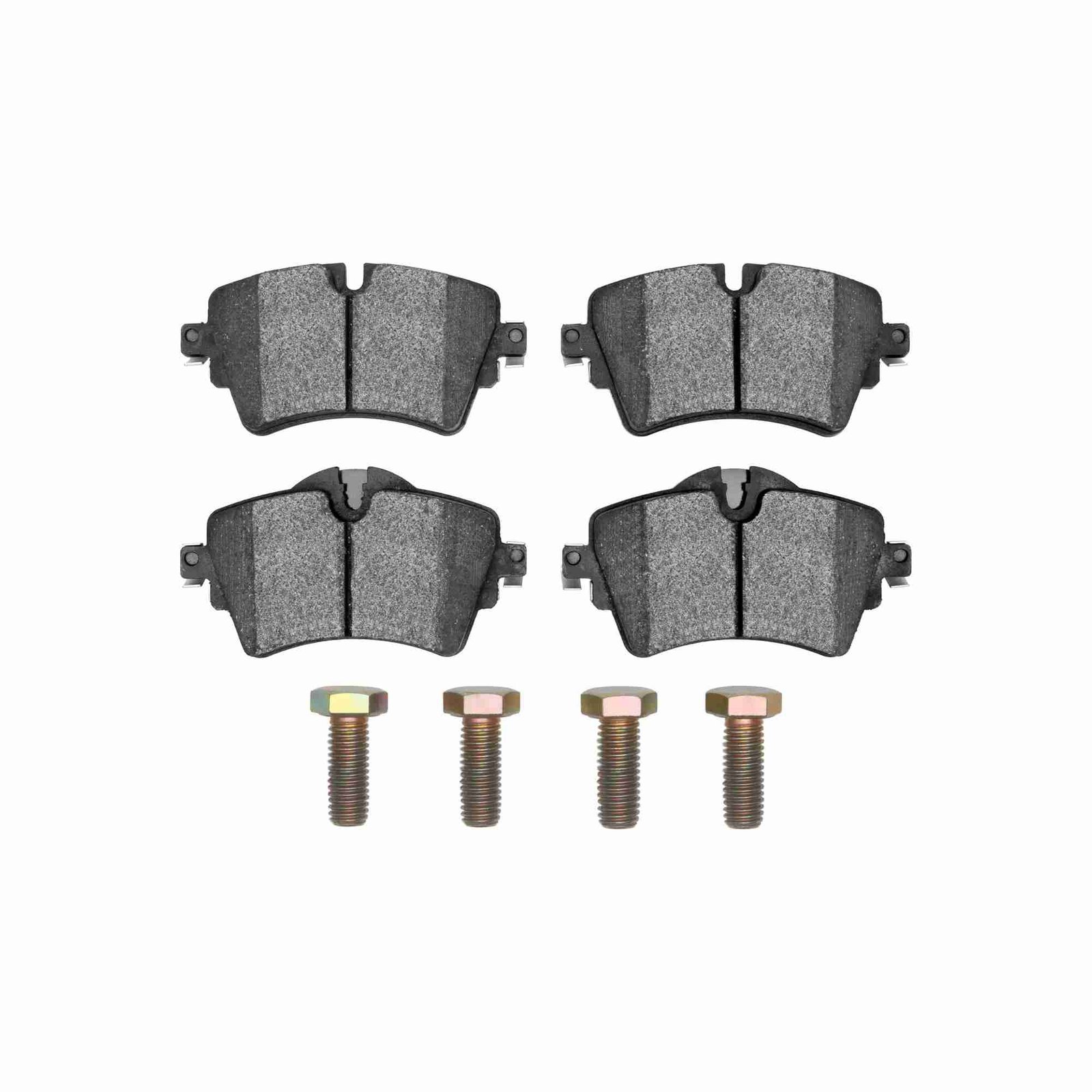 DF_1600180101_Kit.jpg Dynamic Friction 2014-2021 MINI Cooper (Excl Clubman) Front Euro 5000 Ceramic Brake Pads and Hardware Kit - Image 1