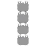 Dynamic Friction 2016-2025 BMW 750i Front Euro 5000 Ceramic Brake Pads - Image 3