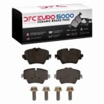Dynamic Friction 2015-2025 BMW X1 (USA/Canada) Front Euro 5000 Ceramic Brake Pads and Hardware Kit