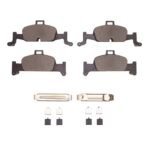Dynamic Friction 2016-2025 Audi A5 Sportback Front Euro 5000 Ceramic Brake Pads and Hardware Kit