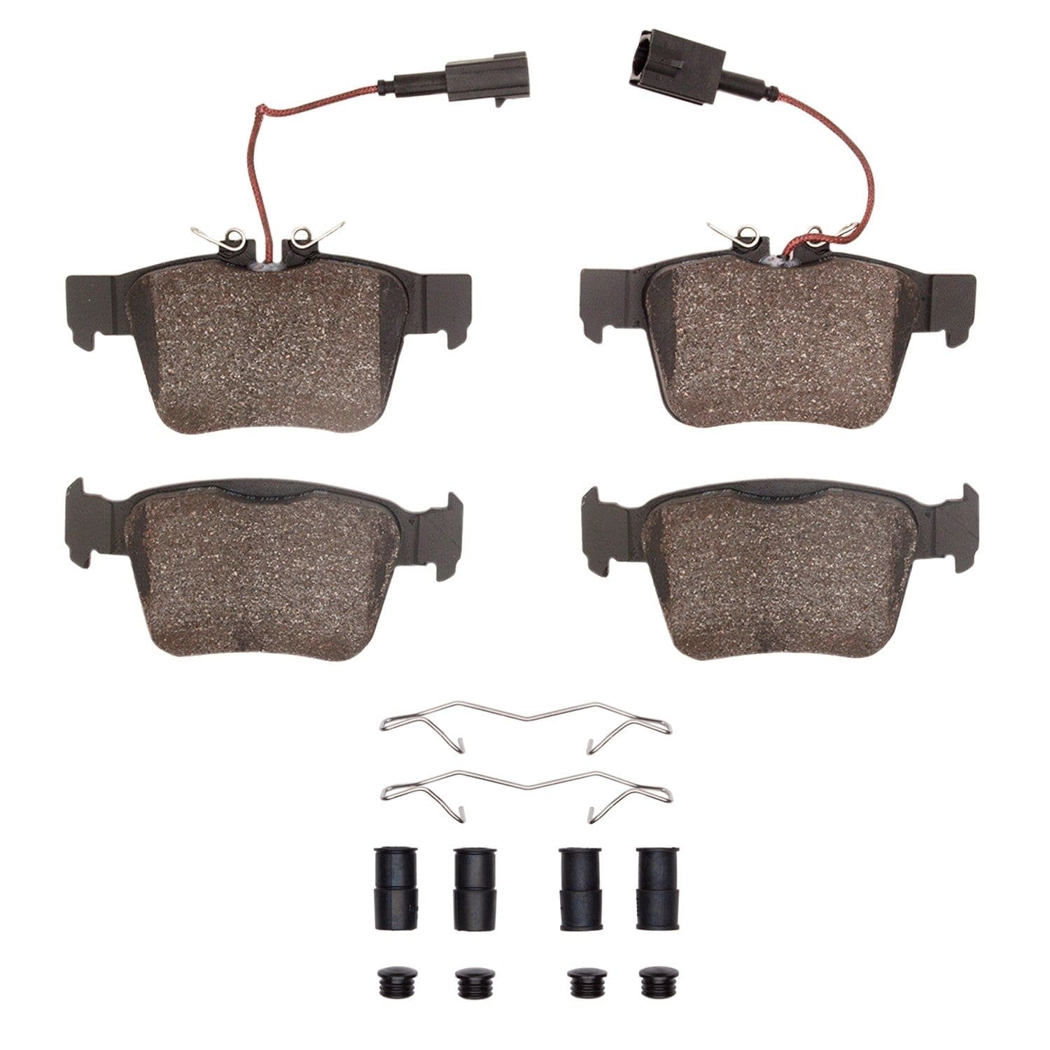 DF_1600198911_Fro.jpg Dynamic Friction 2017-2025 Alfa Romeo Giula Rear Euro 5000 Ceramic Brake Pads and Hardware Kit - Image 1