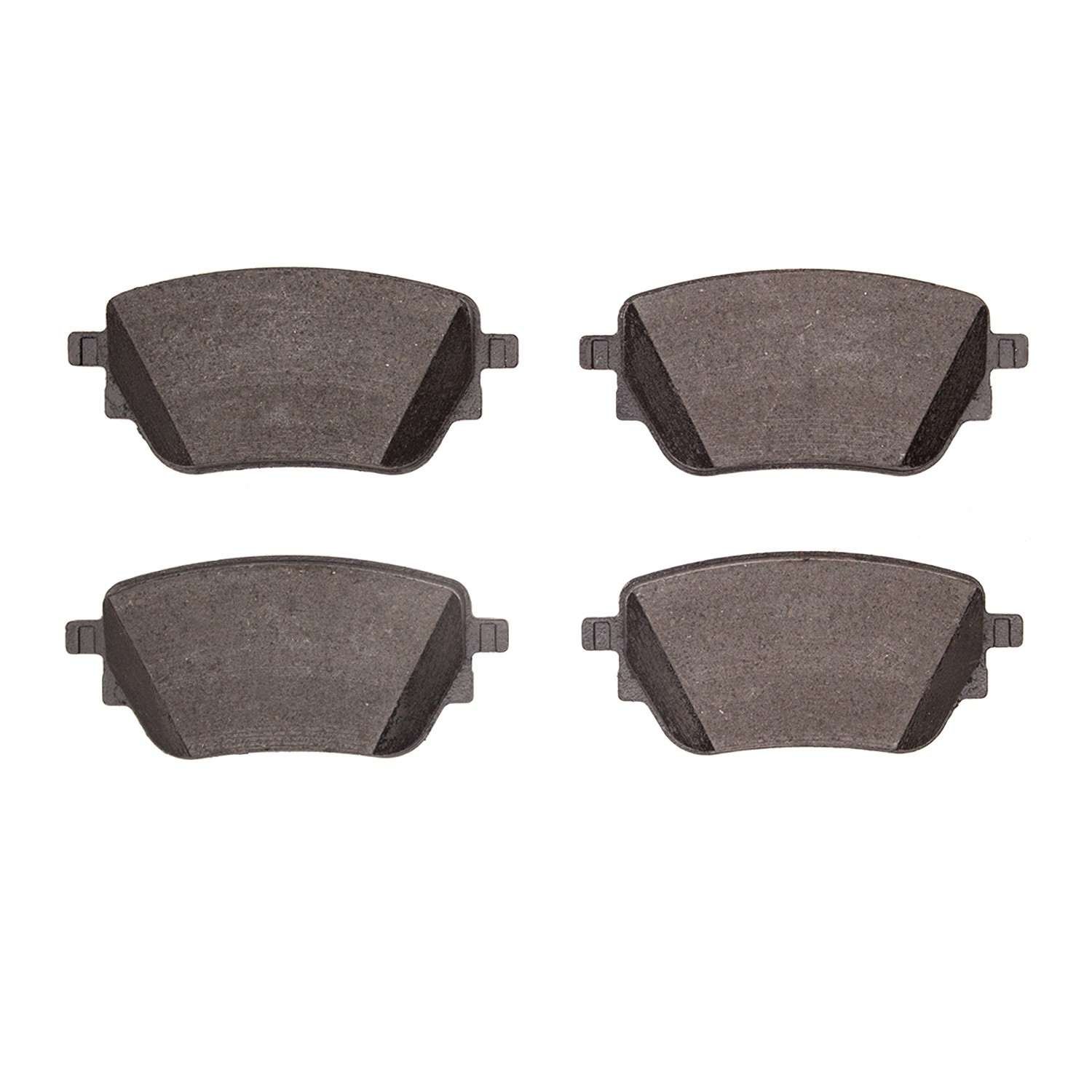 DF_1600220700_Fro.jpg Dynamic Friction 2019-2026 Mercedes-Benz CLA200 (Mexico) Rear Euro 5000 Ceramic Brake Pads - Image 1
