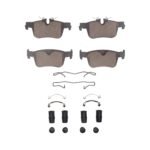 Dynamic Friction 2021-2025 Volvo XC60/S60 Rear Euro 5000 Ceramic Brake Pads and Hardware Kit