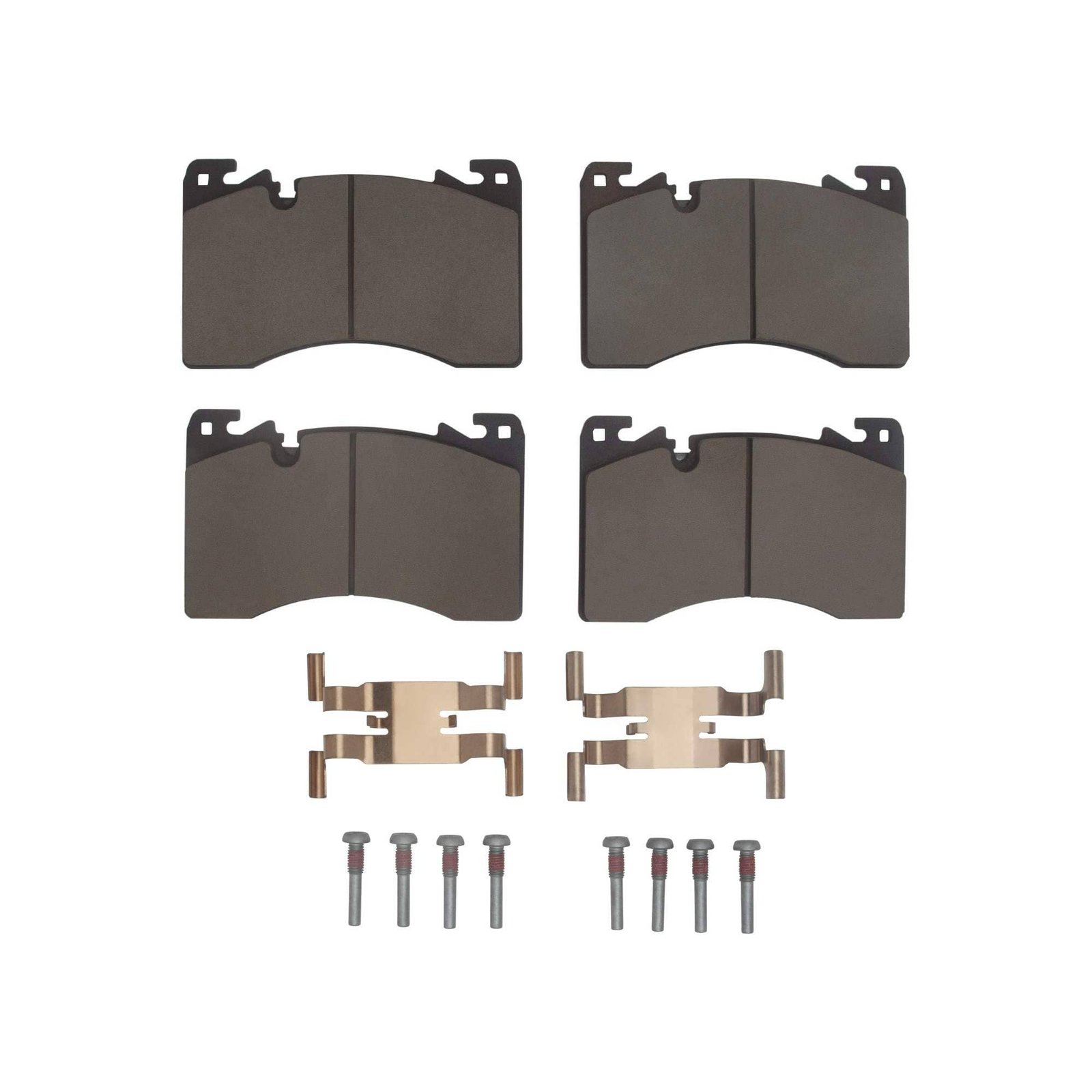 DF_1600246101_Kit.jpg Dynamic Friction 2022-2024 Land Rover Range Rover Front Euro 5000 Ceramic Brake Pads and Hardware Kit - Image 1