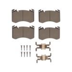 Dynamic Friction 2022-2025 Land Rover Range Rover Front Euro 5000 Ceramic Brake Pads and Hardware Kit