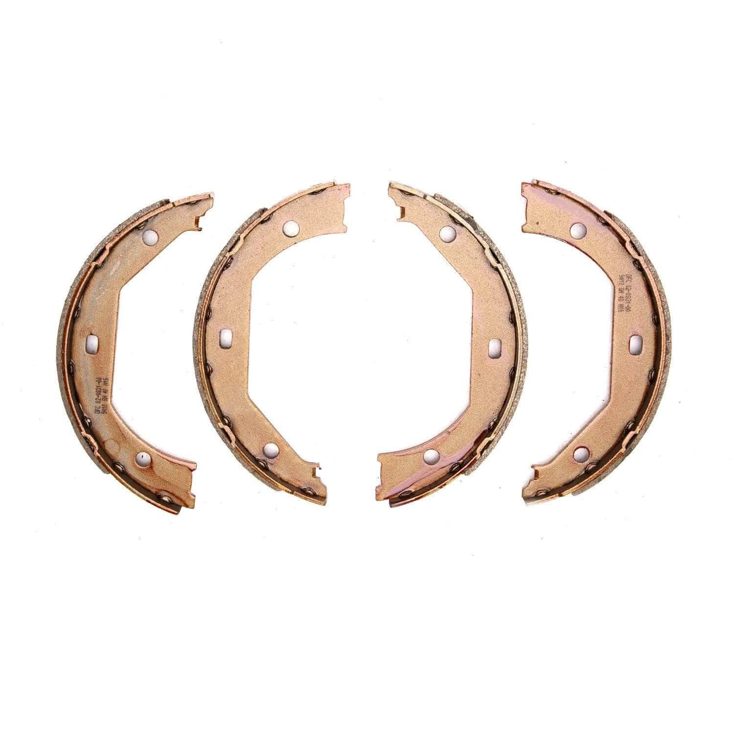 DF_1902083100_Fro.jpg Dynamic Friction 1996-2021 BMW 330i GT xDrive Parking Brake Parking Shoes - Image 1