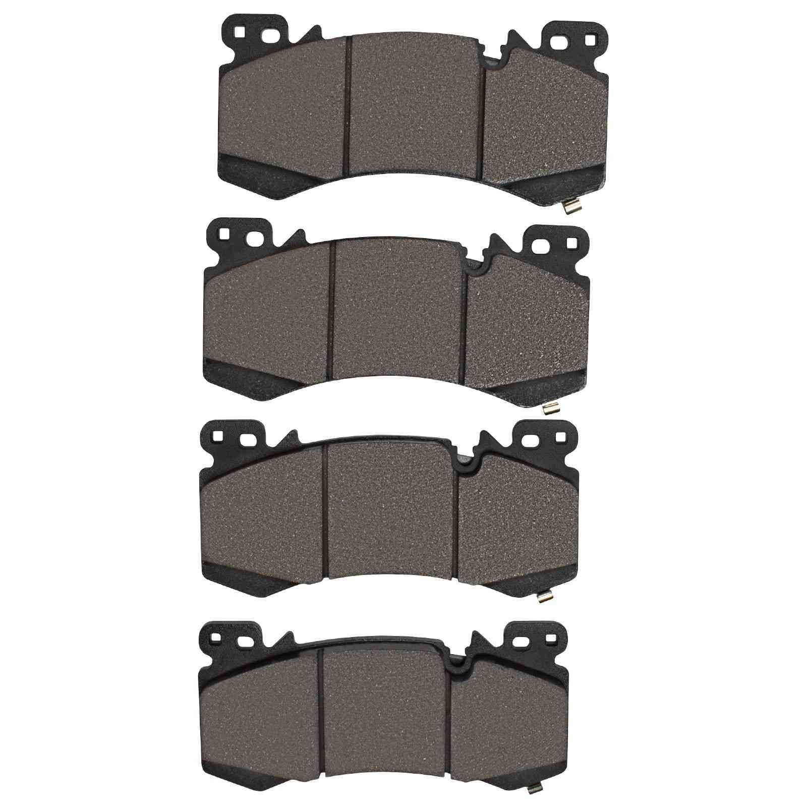 DF_1911240700_Fro.jpg Dynamic Friction 2021-2025 Cadillac Escalade ESV Front Police Brake Pads - Image 1