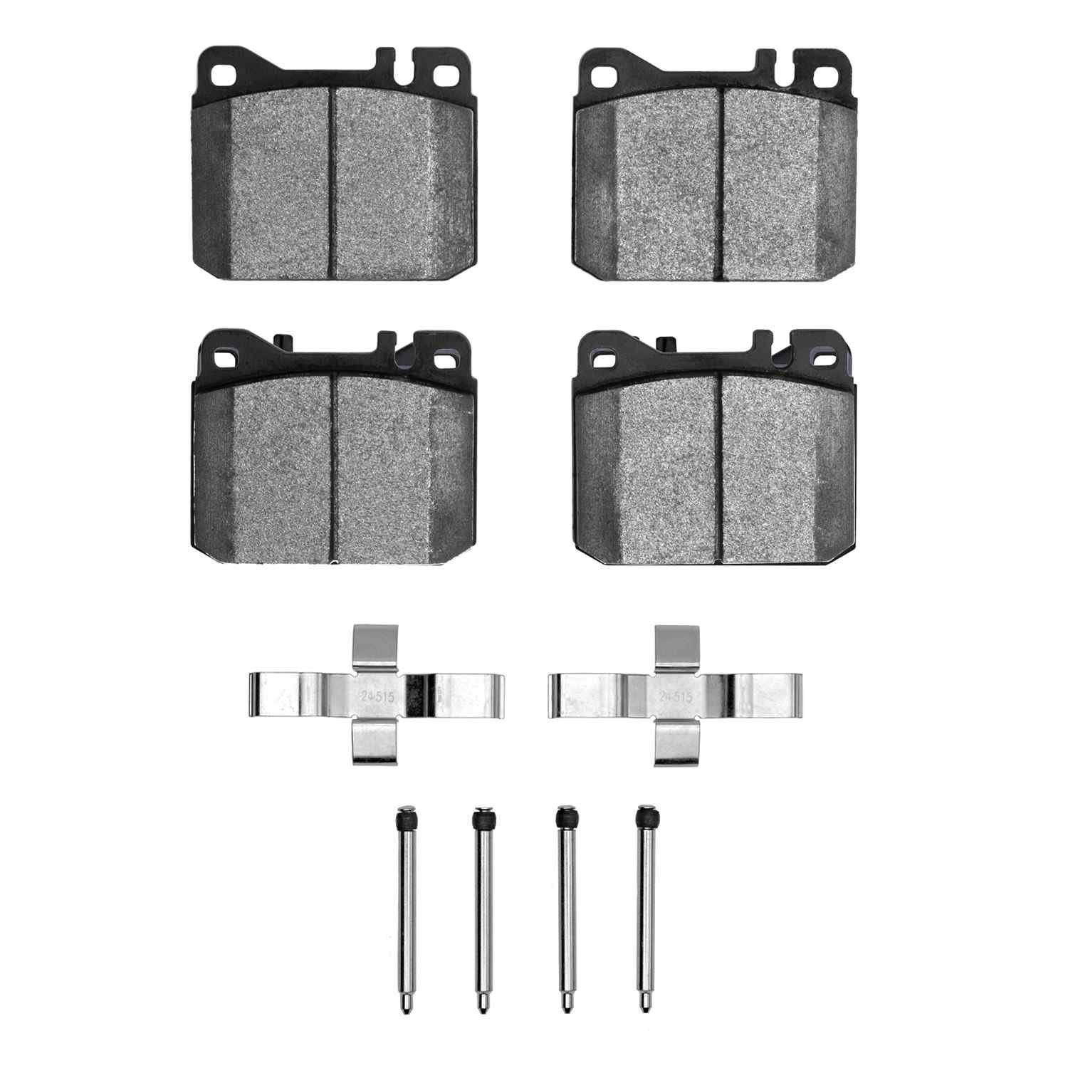 DF_2115014511_Fro.jpg R1 Concepts 79-85 Mercedes-Benz 300D Front Performance Sport Brake Pads and Hardware Kit - Image 1