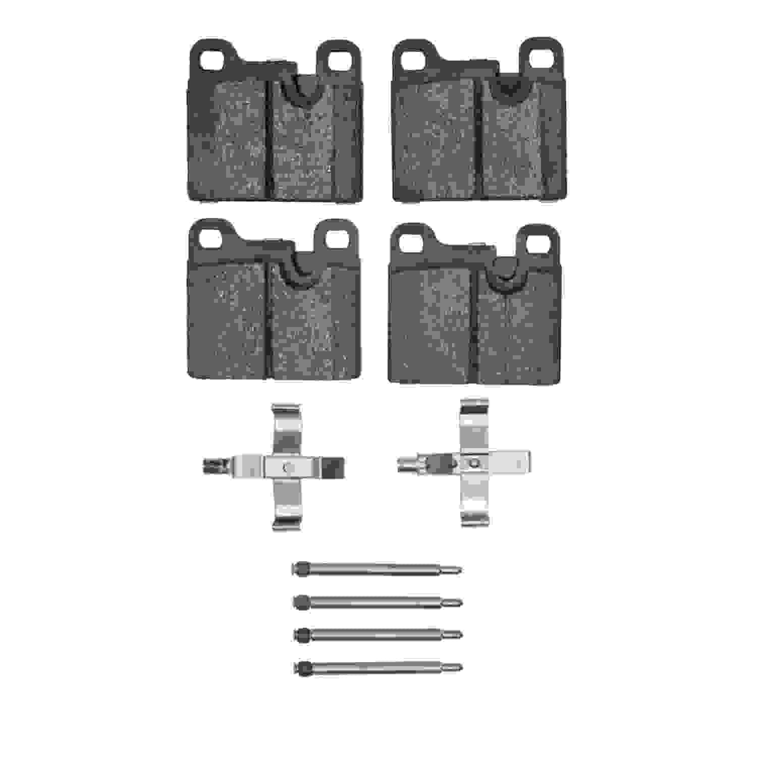 DF_2115028801_Fro.jpg R1 Concepts 84-89 Porsche 911 Rear Performance Sport Pads & Hardware Kit - Image 1