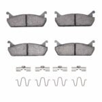 R1 Concepts 90-96 Ford Escort Rear Performance Sport Pads & Hardware Kit