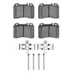 R1 Concepts 90-02 Mercedes-Benz E320 Front Performance Sport Brake Pads and Hardware Kit