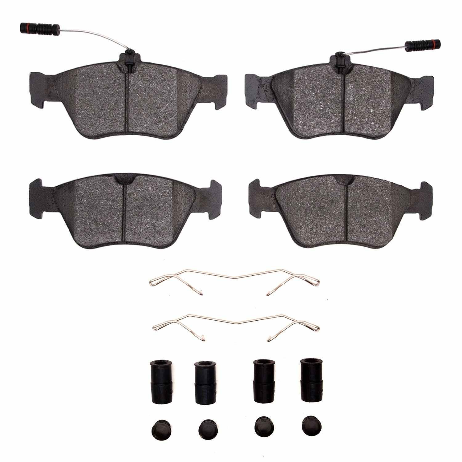 DF_2115071001_Fro.jpg R1 Concepts 96-04 Mercedes-Benz E300 Front Performance Sport Brake Pads and Hardware Kit - Image 1