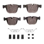 R1 Concepts 02-13 BMW 545I Rear Performance Sport Pads & Hardware Kit