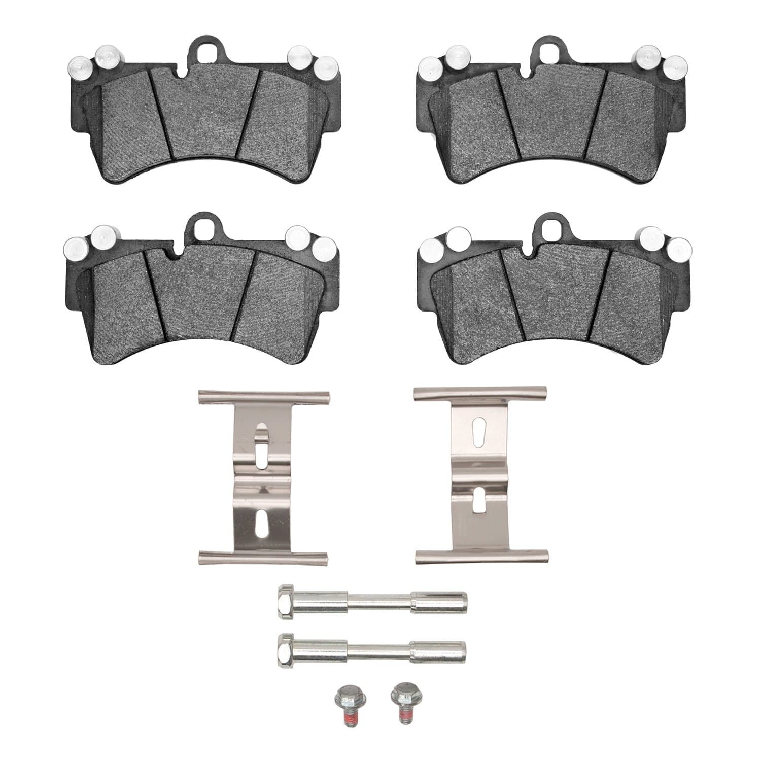 DF_2115097701_Fro.jpg R1 Concepts 03-15 Volkswagen Touareg Front Performance Sport Brake Pads and Hardware Kit - Image 1