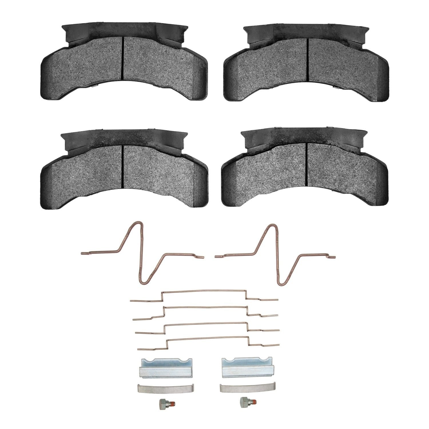 DF_2214022401_Fro.jpg R1 Concepts 83-12 Beaver Motorcoach Monterey Front/Rear Super Duty Pads & Hardware Kit - Image 1