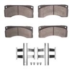 R1 Concepts 86-92 Ford CF6000 Front Super Duty Pads & Hardware Kit