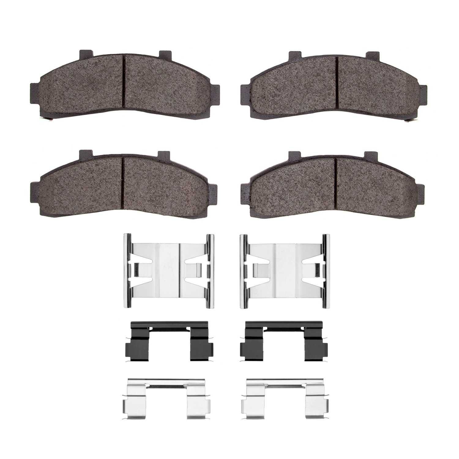 DF_2214065201_Fro.jpg R1 Concepts 95-02 Ford Explorer Front Super Duty Pads & Hardware Kit - Image 1