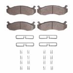 R1 Concepts 96-06 Hummer H1 Front Super Duty Pads & Hardware Kit