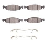 R1 Concepts 99-02 Jeep Grand Cherokee Front Super Duty Pads & Hardware Kit
