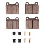 R1 Concepts 77-77 Audi Fox Front Ceramic Pads & Hardware Kit