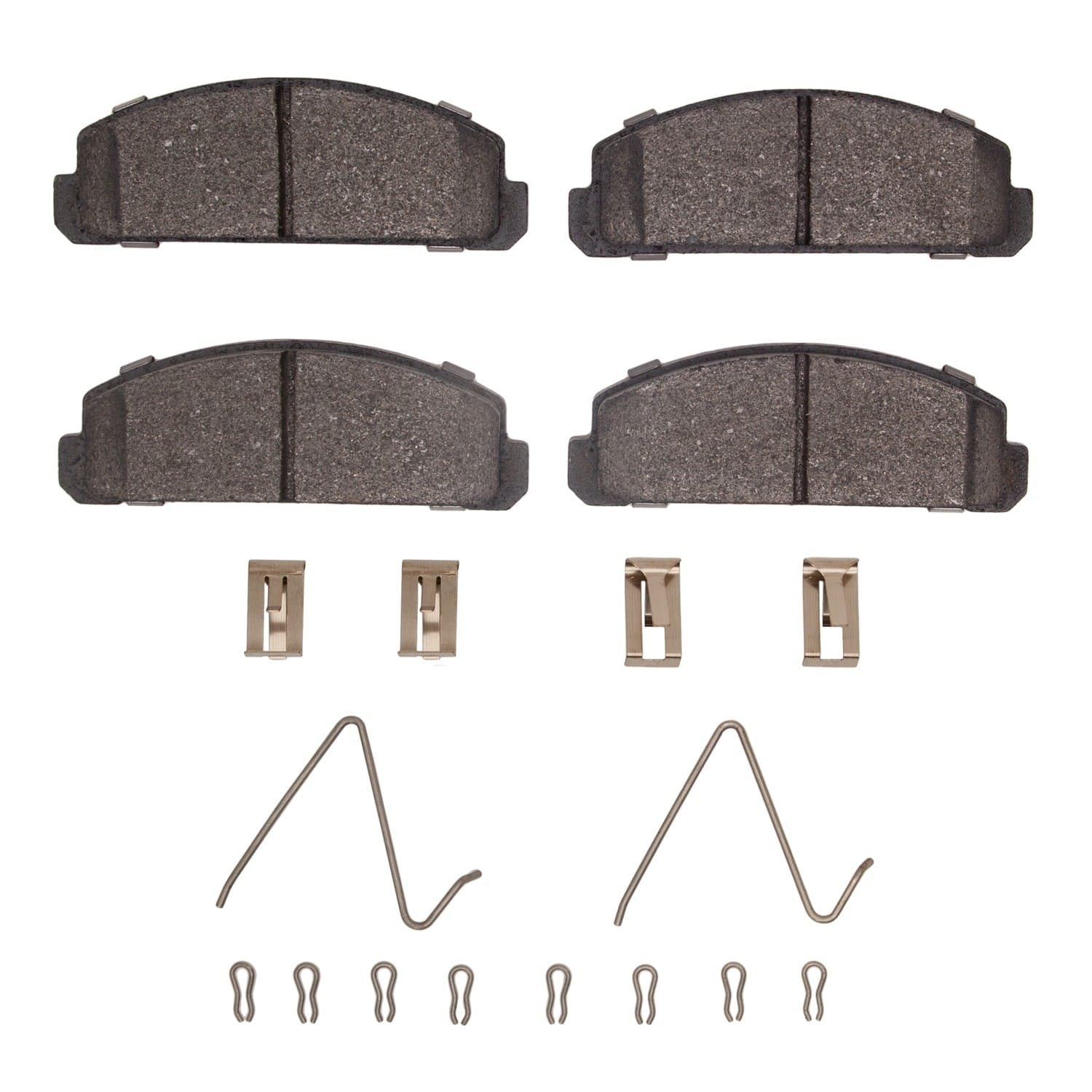 DF_2310013211_Fro.jpg R1 Concepts 77-83 Mazda Glc Front Ceramic Brake Pads and Hardware Kit - Image 1