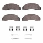 R1 Concepts 78-80 Ford Fiesta (Usa/Canada) Front Ceramic Brake Pads and Hardware Kit
