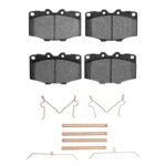 R1 Concepts 79-85 Toyota Pickup Front Ceramic Brake Pads & Hardware Kit
