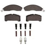 R1 Concepts 78-78 Mercury Zephyr Front Ceramic Brake Pads and Hardware Kit