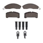 R1 Concepts 79-82 Mercury Zephyr Front Ceramic Brake Pads and Hardware Kit
