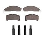 R1 Concepts 82-82 Ford Fairmont Front Ceramic Brake Pads and Hardware Kit