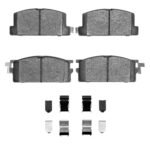 R1 Concepts 81-83 Isuzu Pickup Front Ceramic Brake Pads and Hardware Kit
