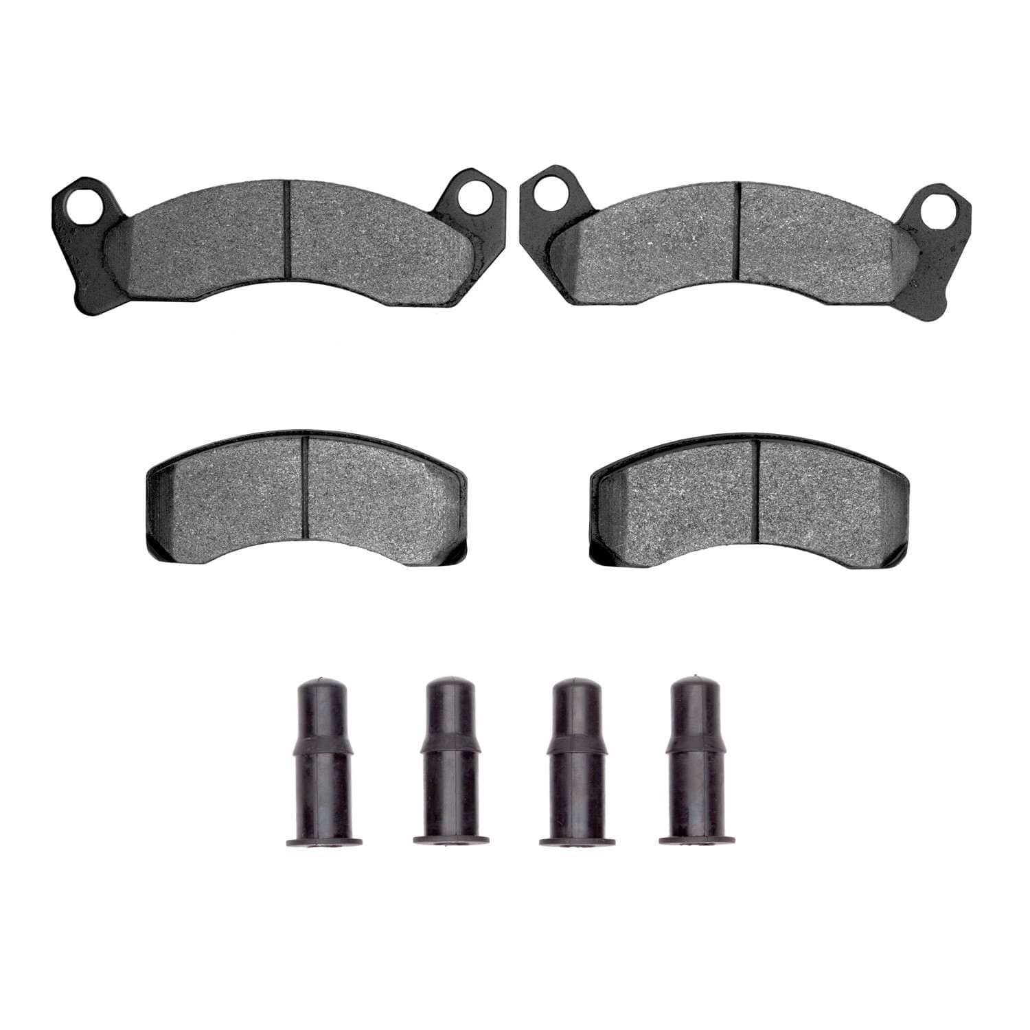 DF_2310020001_Fro.jpg R1 Concepts 81-94 Ford Crown Victoria Front Ceramic Pads & Hardware Kit - Image 1