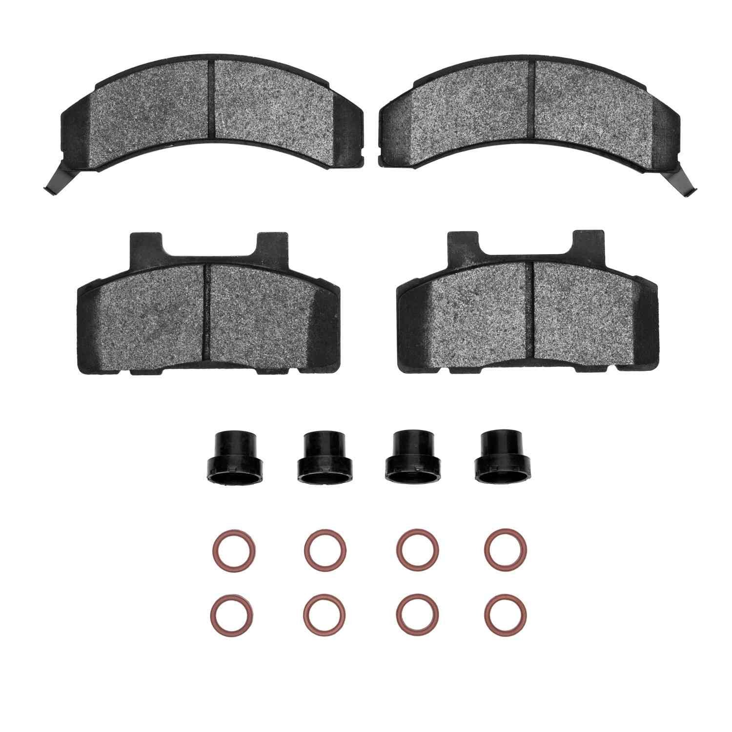 DF_2310021502_Fro.jpg R1 Concepts 83-90 Pontiac Optima Front Ceramic Brake Pads and Hardware Kit - Image 1