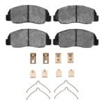 R1 Concepts 82-84 Mazda B2200 Front Ceramic Brake Pads and Hardware Kit