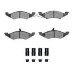 R1 Concepts 83-94 Mercury Ln7 Front Ceramic Brake Pads and Hardware Kit