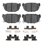 R1 Concepts 81-98 Nissan 280ZX Rear Ceramic Brake Pads & Hardware Kit