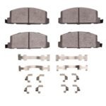 R1 Concepts 84-87 Isuzu Trooper Front Ceramic Brake Pads and Hardware Kit