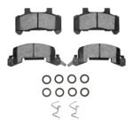 R1 Concepts 80-89 Buick Century Front Ceramic Pads & Hardware Kit