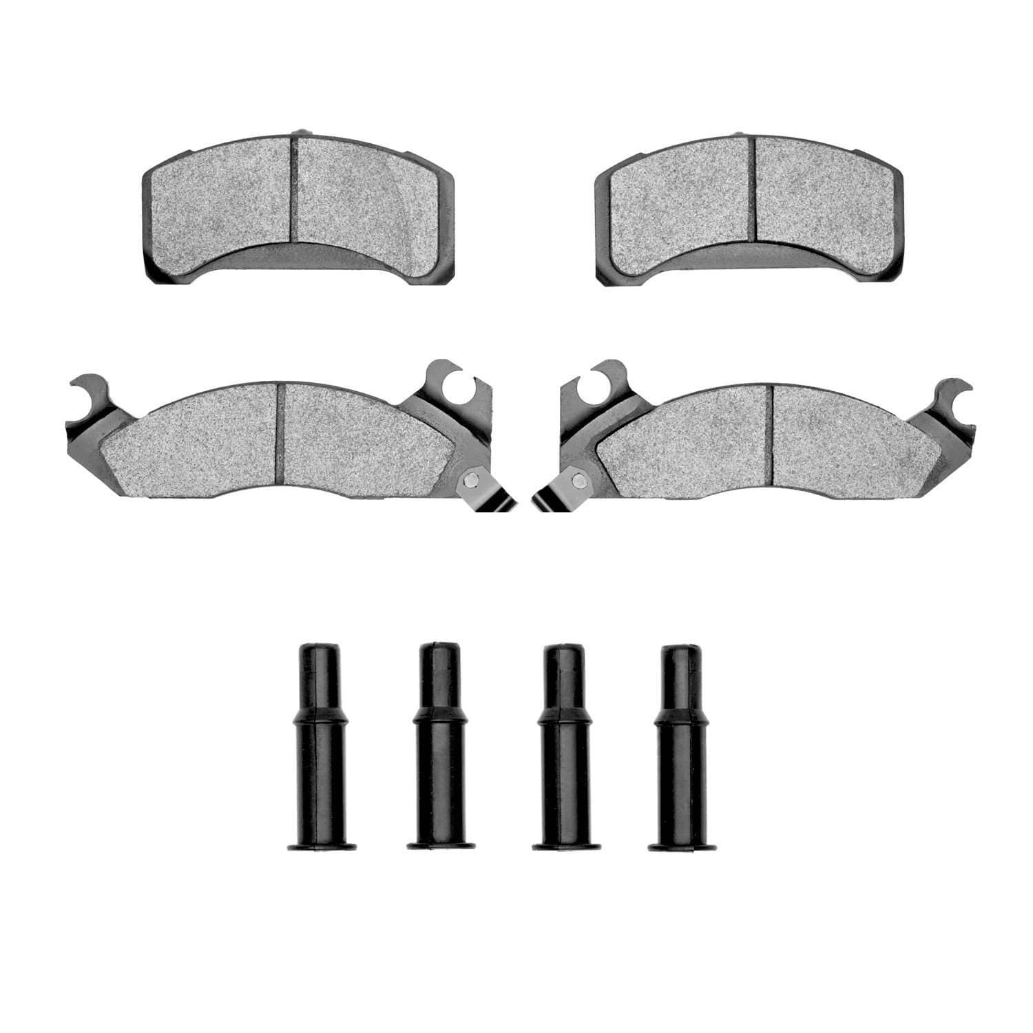 DF_2310031002_Fro.jpg R1 Concepts 82-93 Ford Fairmont Front Ceramic Pads & Hardware Kit - Image 1