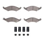 R1 Concepts 86-92 Mercury Sable Front Ceramic Brake Pads and Hardware Kit