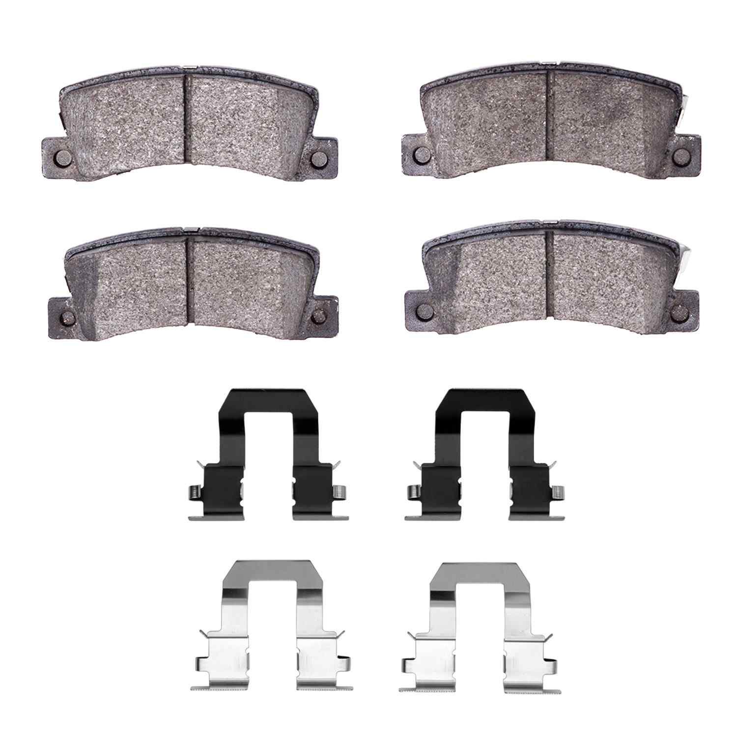 DF_2310032504_Fro.jpg R1 Concepts 94-97 Toyota Celica Rear Ceramic Pads & Hardware Kit - Image 1