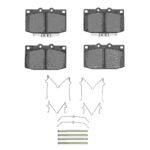 R1 Concepts 86-91 Mazda RX-7 Front Ceramic Pads & Hardware Kit