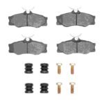 R1 Concepts 86-91 Volkswagen Vanagon Front Ceramic Brake Pads and Hardware Kit