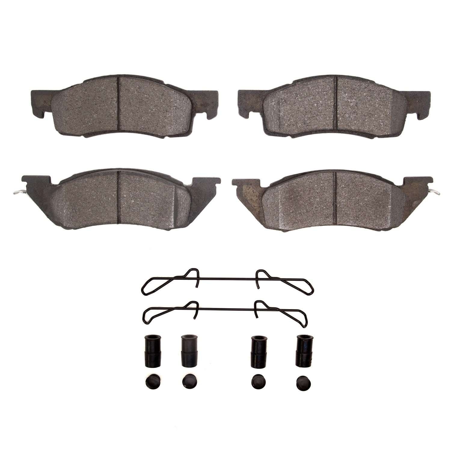 DF_2310034401_Fro.jpg R1 Concepts 87-90 Dodge Dakota Rwd Front Ceramic Brake Pads and Hardware Kit - Image 1