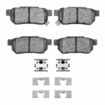 R1 Concepts 85-89 Acura Integra Rear Ceramic Pads & Hardware Kit